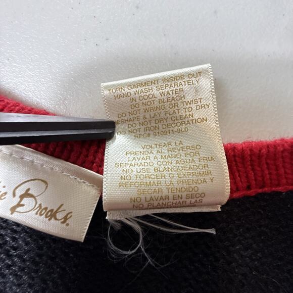 Women’s Christmas Sweater Vest Size M Festive Red Black Holiday Ugly Colorful - Picture 6 of 10